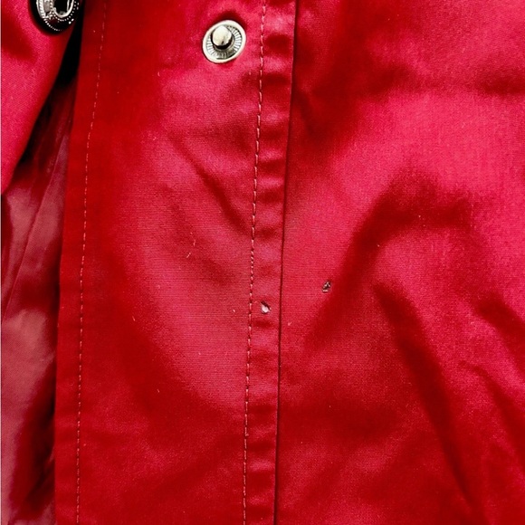 Fleet Street women’s red parka jacket adjustable hood size 2X Cabin core Outd - Picture 10 of 13